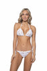 PQ Swim  LACE TRI TOP